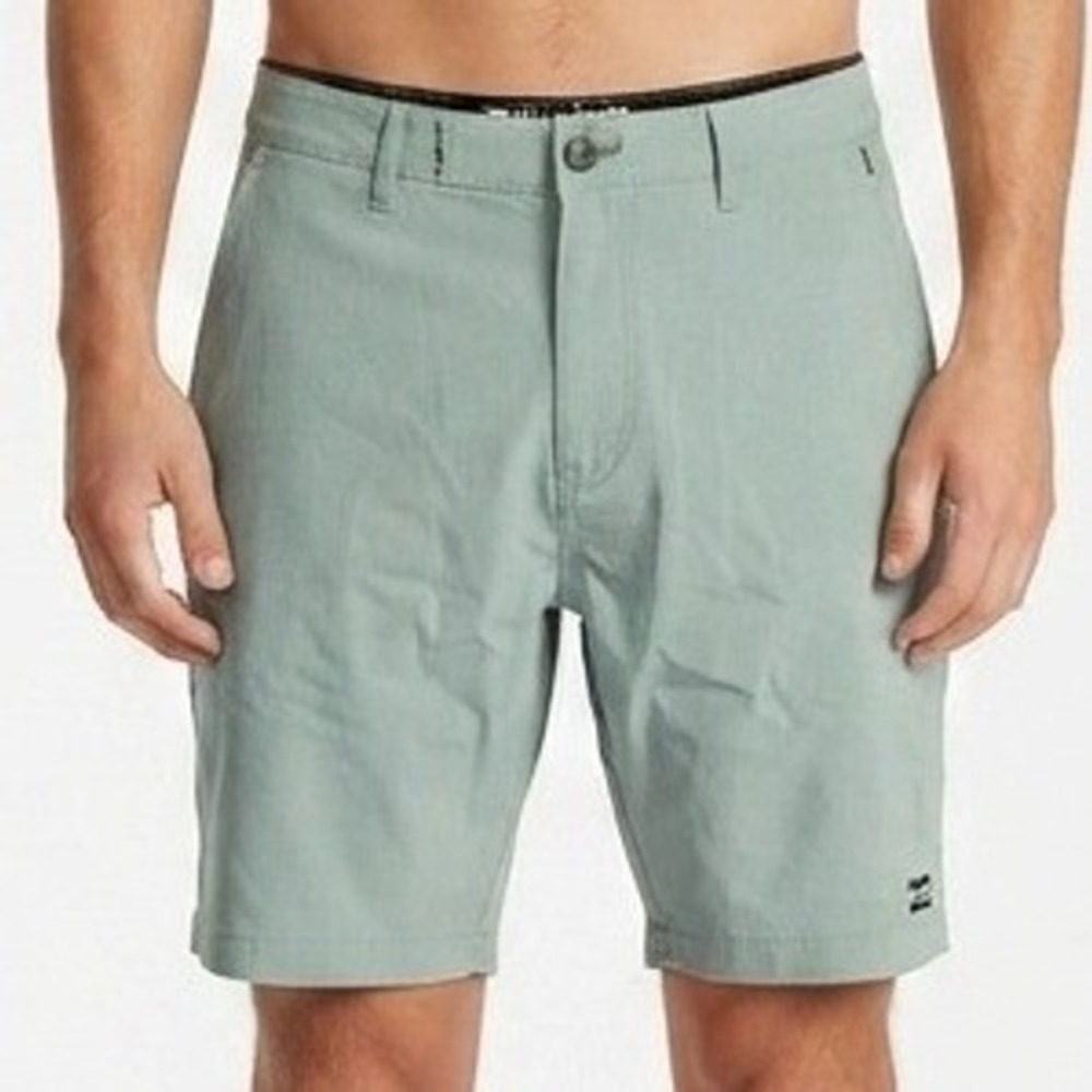 Billabong Crossfire Submersibles Hybrid Shorts Mens 38 Blue Green Surf Walkshort
